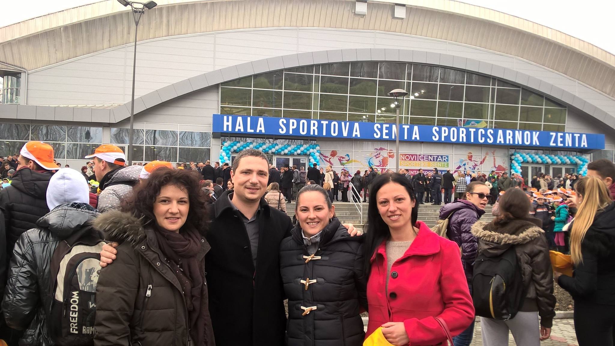 Ekonomska na otvaranju Hale sportova